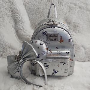 Disney Silver Starry Backpack